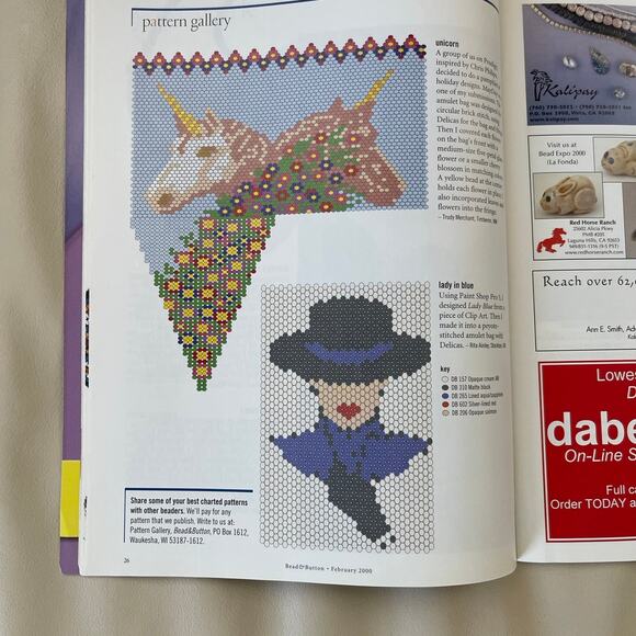 Vintage Bead & Button Magazine Issue 35 February 2000 - Picture 4 of 6
